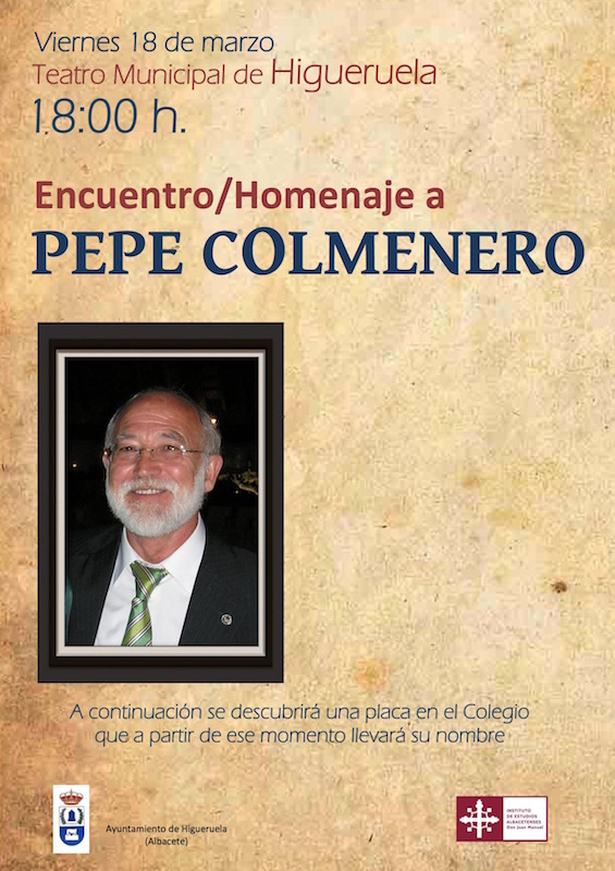 Homenaje a Pepe Colmenero
